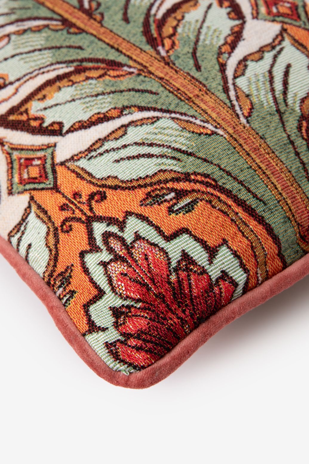 Multicolour kussen met bloemendessin