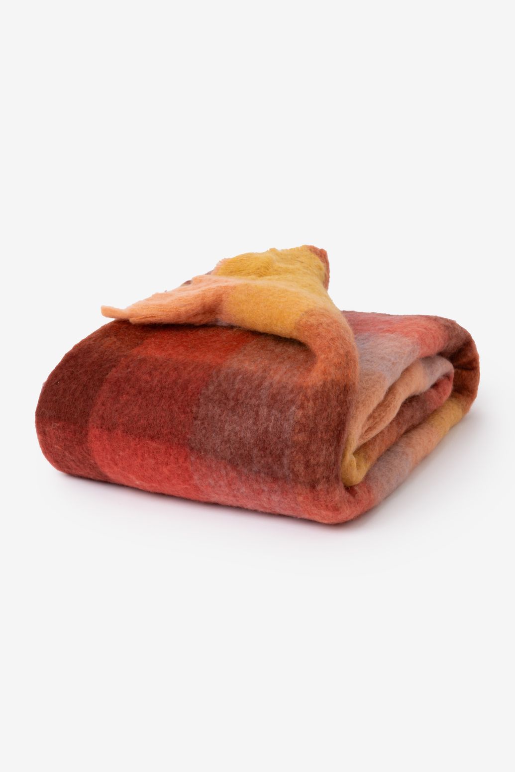 Multicolour geruite sprei (130x180 cm)