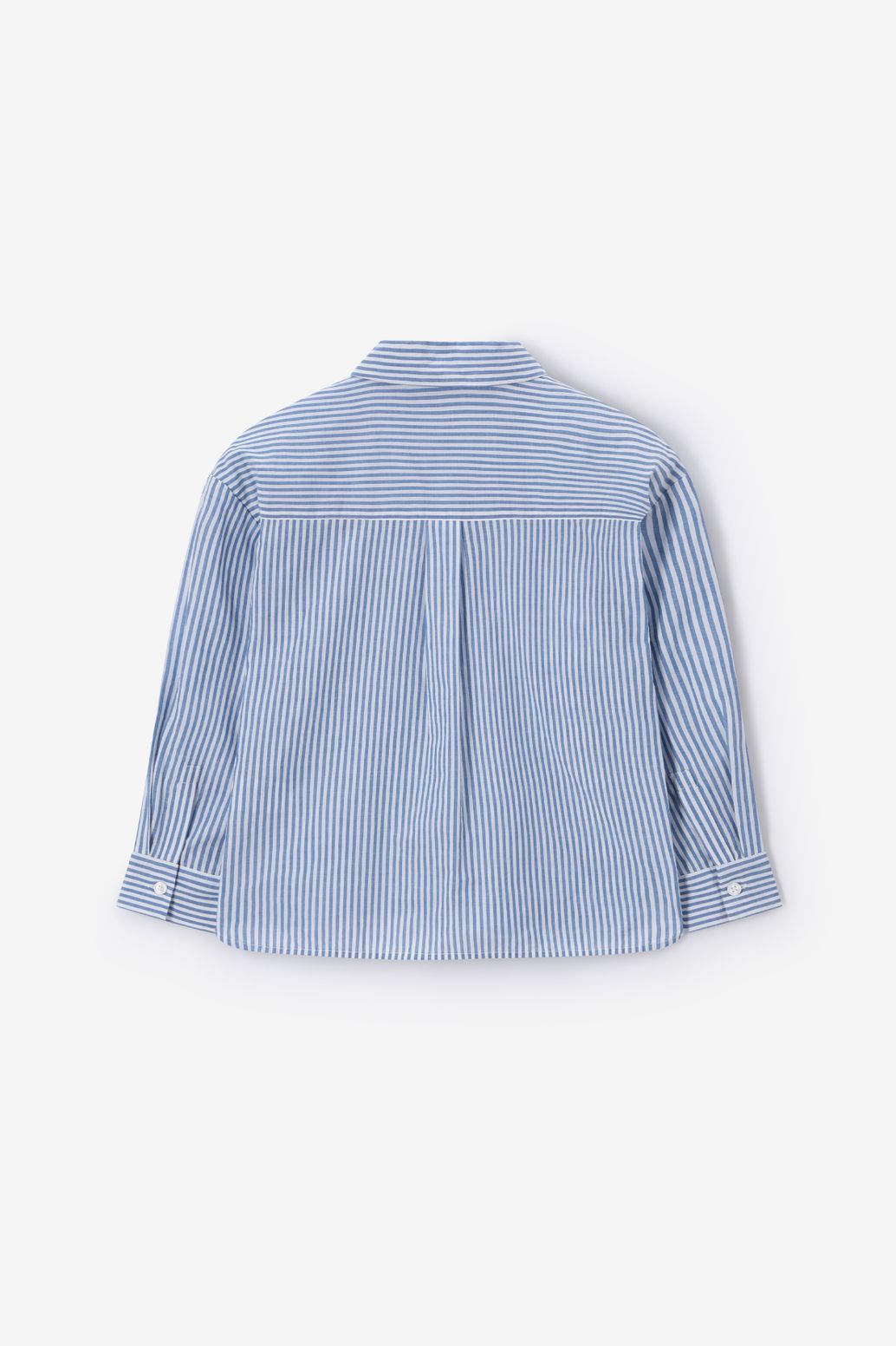 Gestreifte Bluse - blau