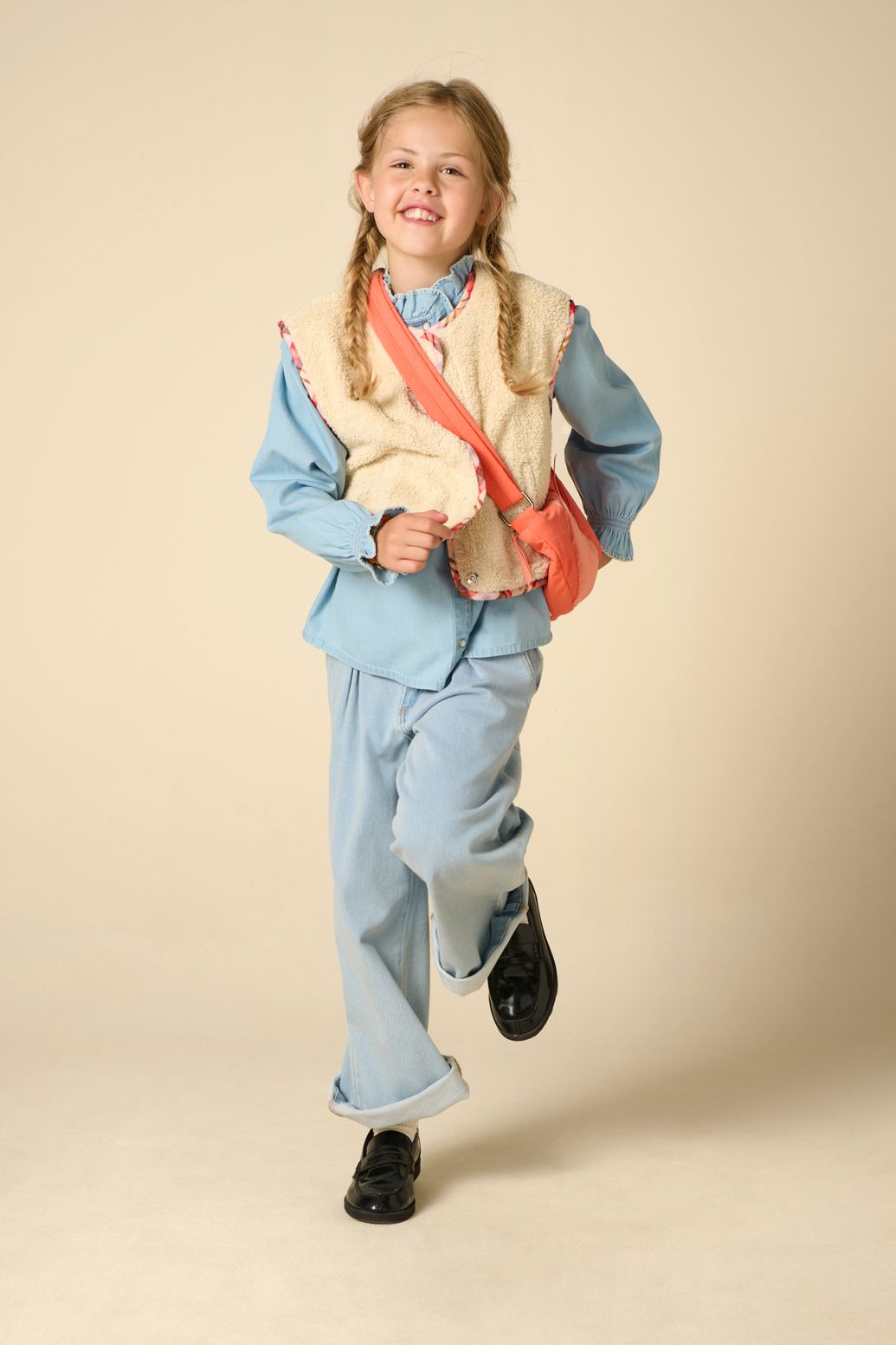 Gilet sans manches réversible - violet clair
