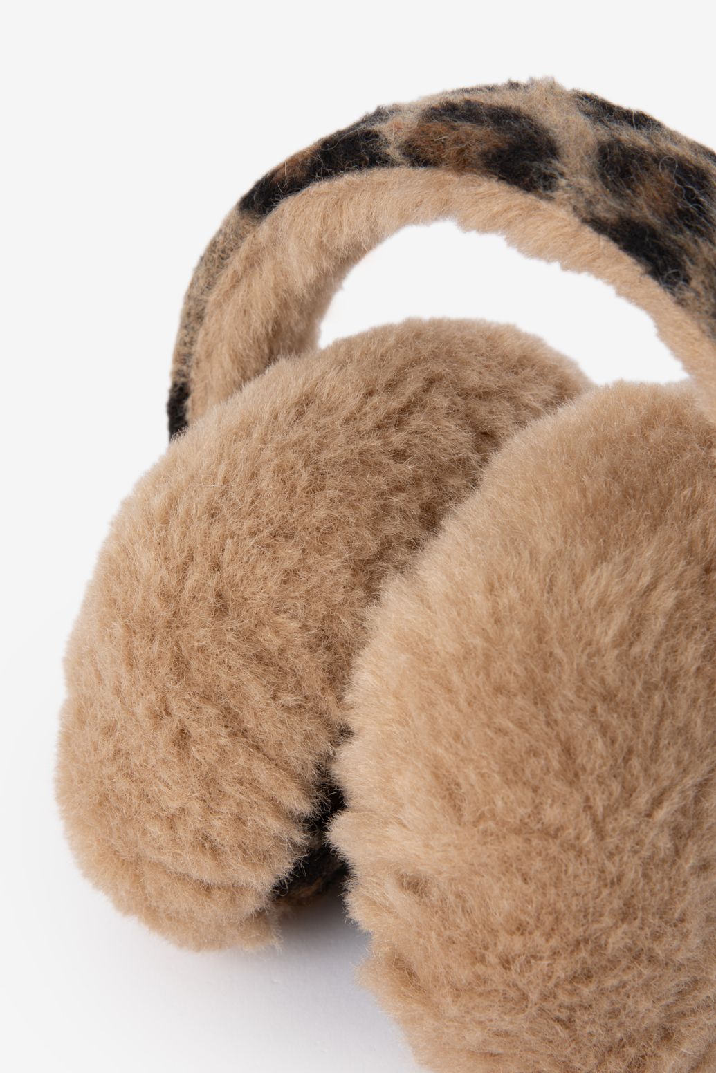 Ohrschützer mit Leoprint - braun
