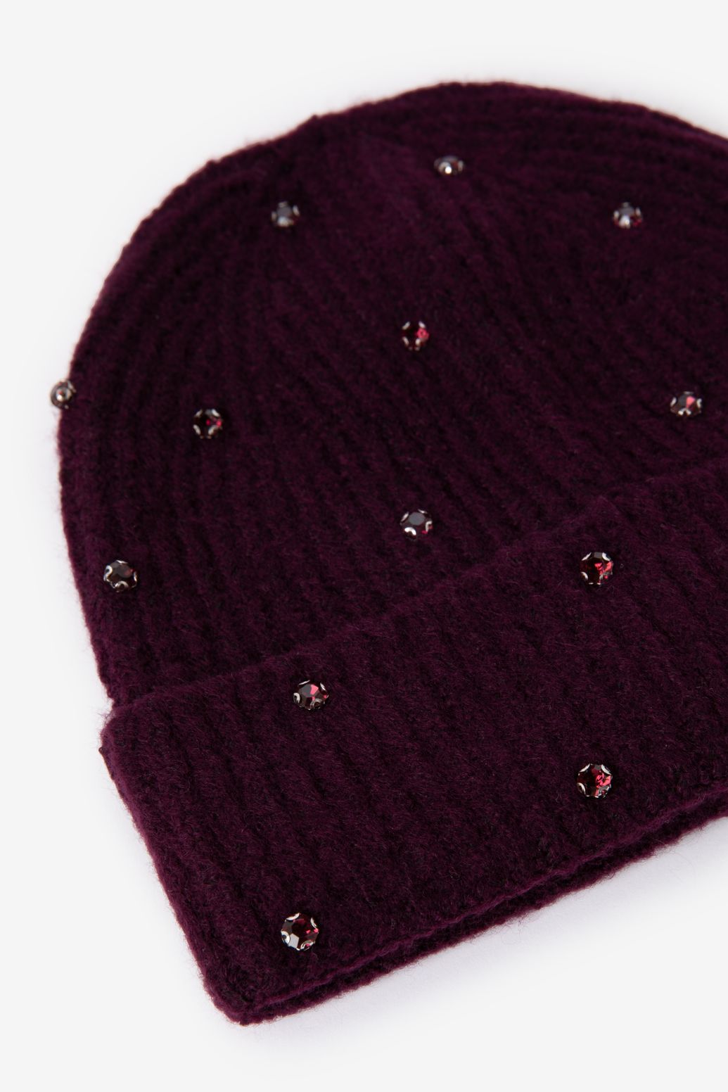 BARTS donkerpaarse beanie