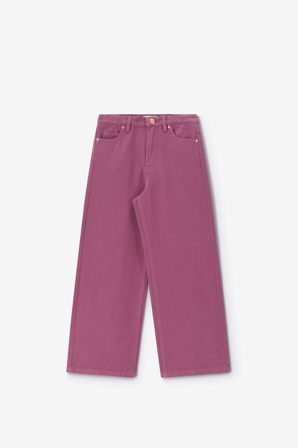 Jean jambes droites - violet