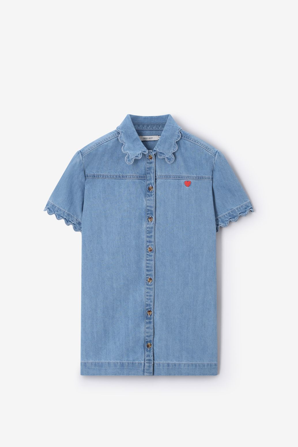 Robe en jean - bleu