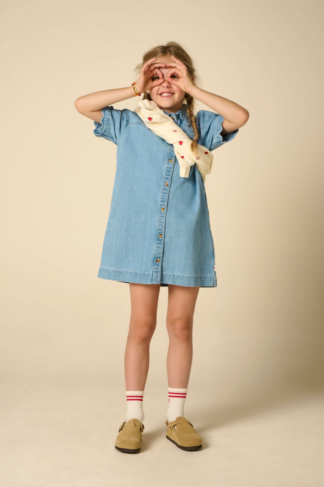 Robe en jean - bleu