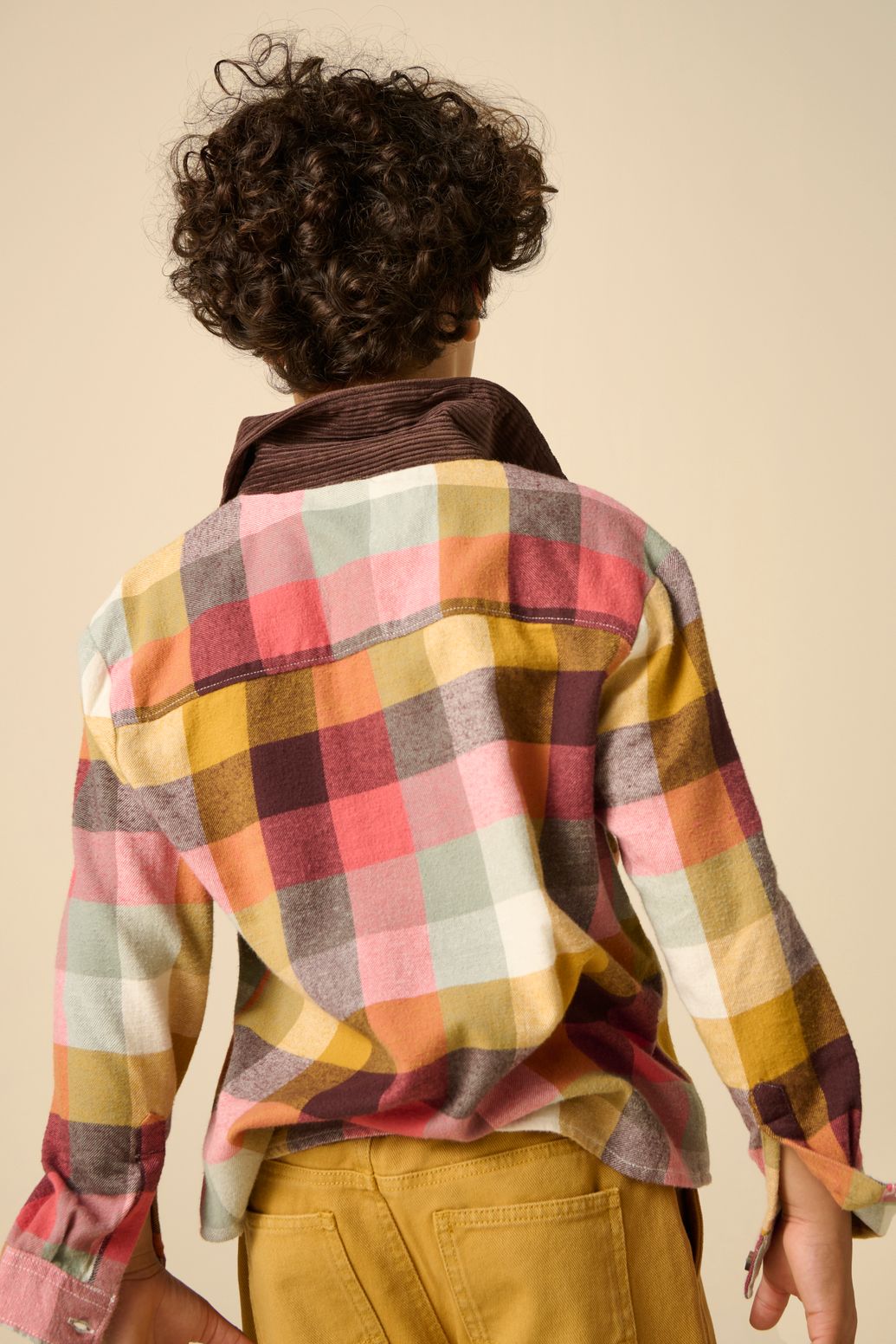 Multicolour geruit overhemd