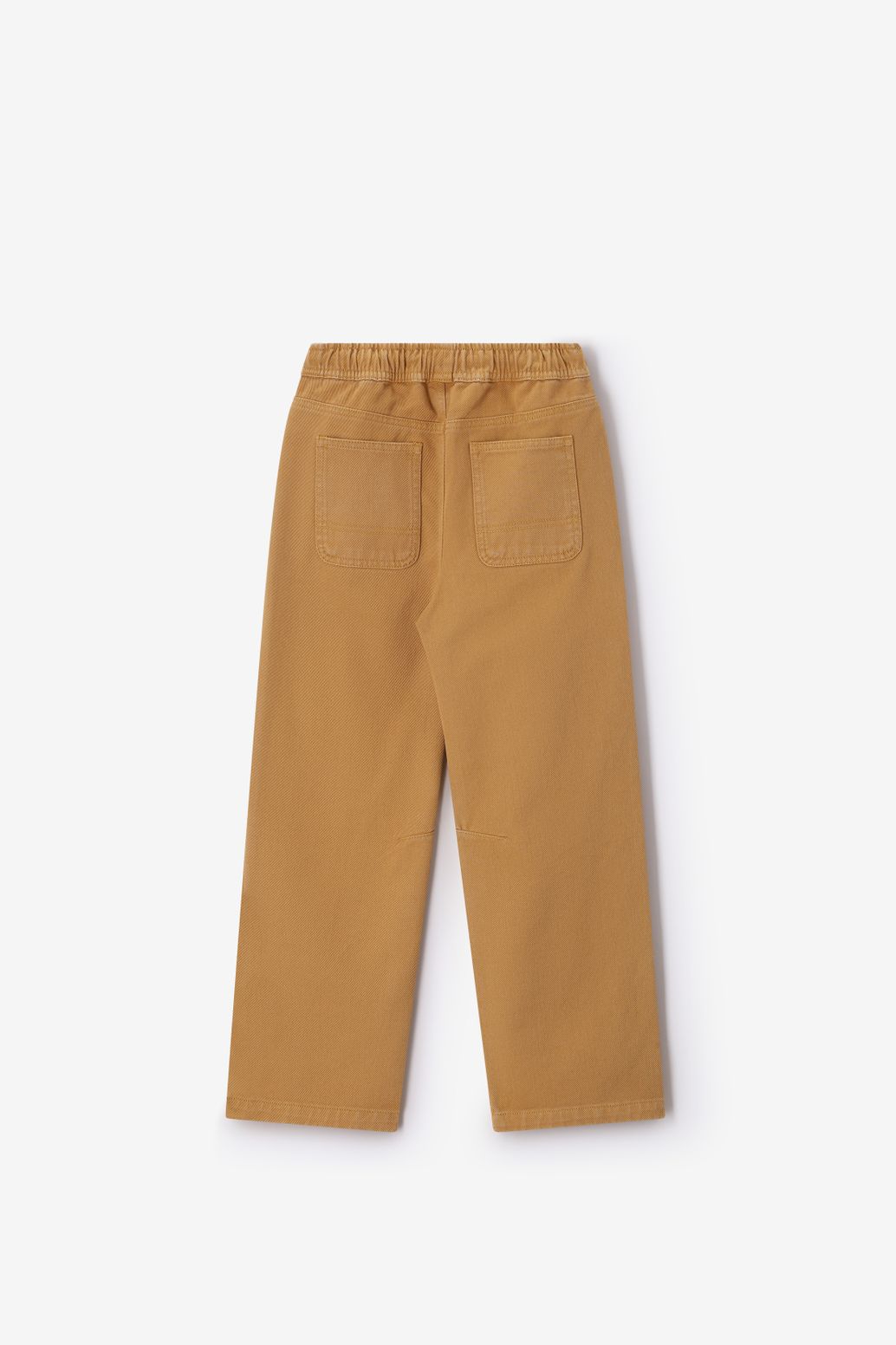 Pantalon taille mi-haute - jaune foncé