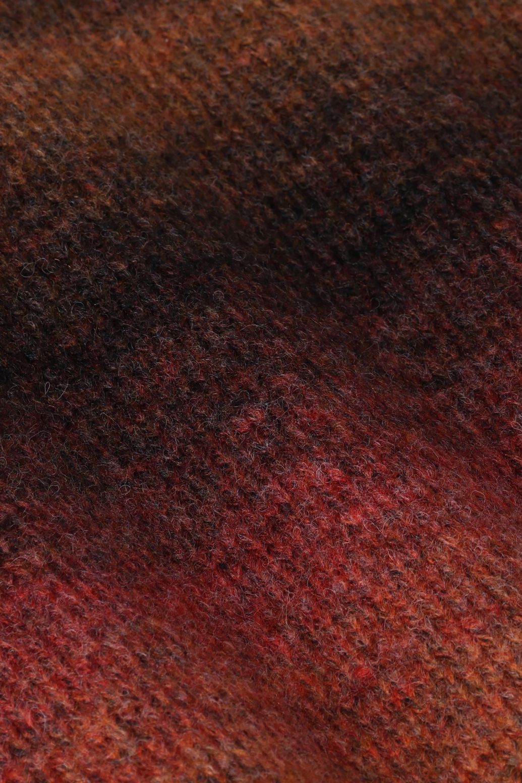 Strickpullover mit Farbverlauf - dunkelrot