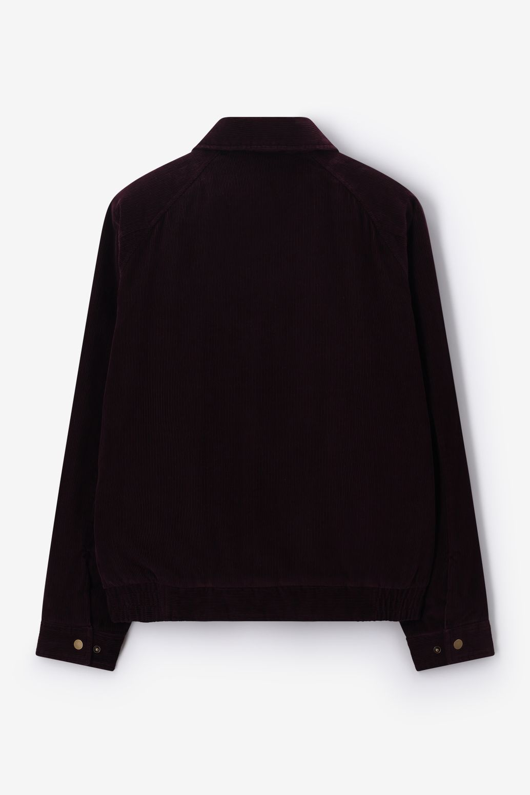 Donkerbruine corduroy bomber jack