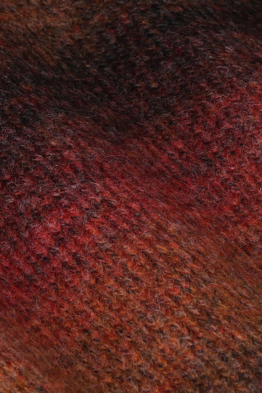 Pullover mit Farbverlauf - dunkelrot