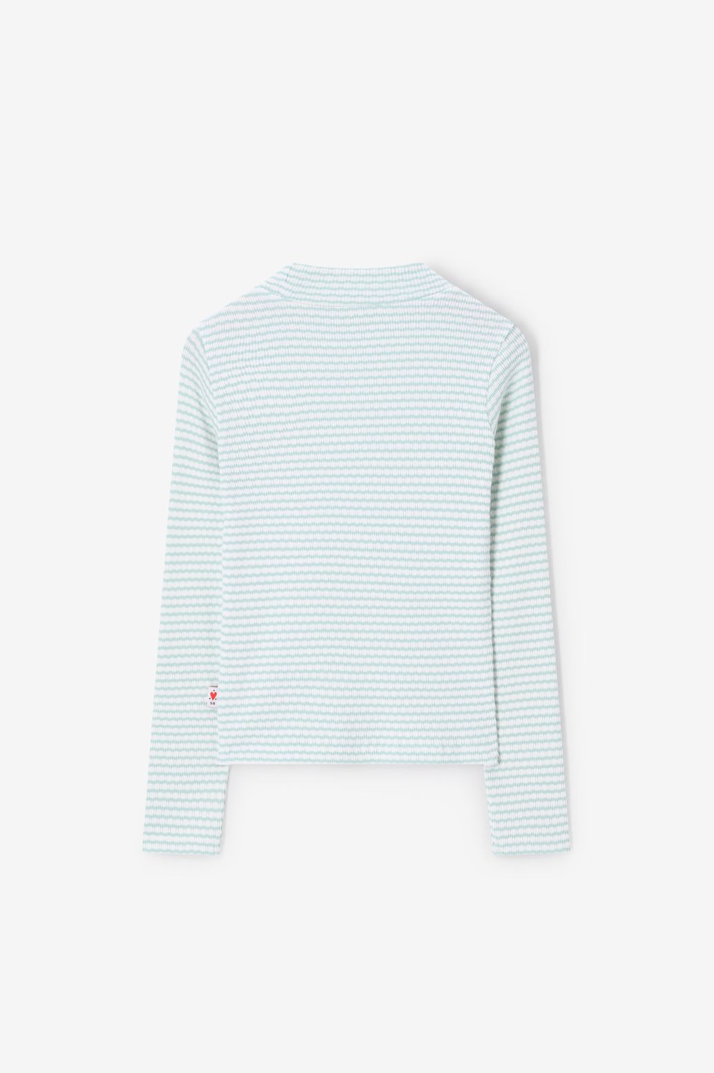 Lichtblauwe gestreepte longsleeve