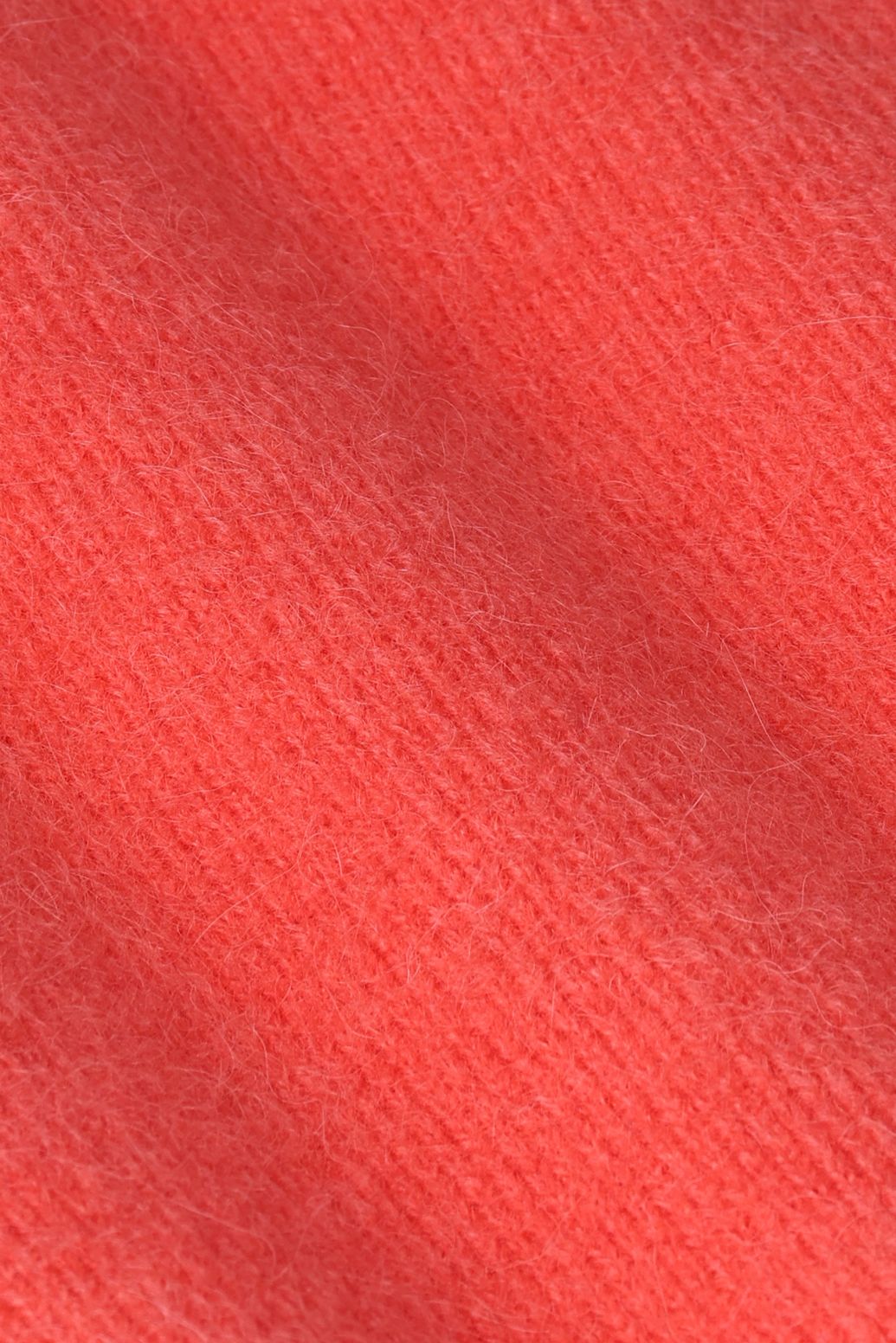 Donkeroranje gebreid vest