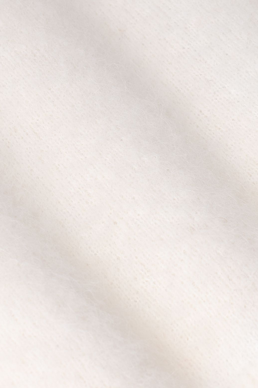 Beige reversible trui met kant