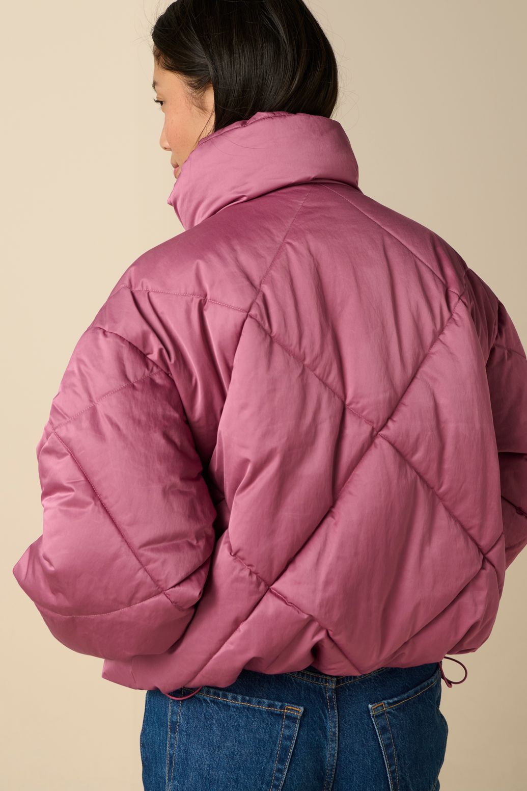 Veste matelassée - violet