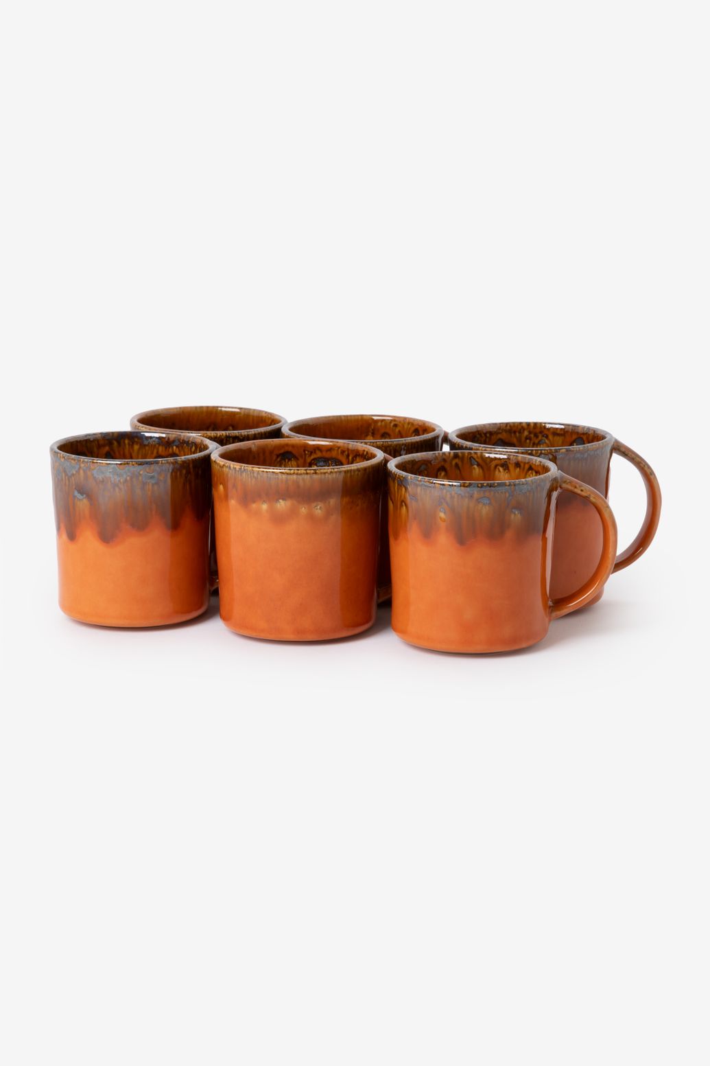 Keramik-Tasse - orange