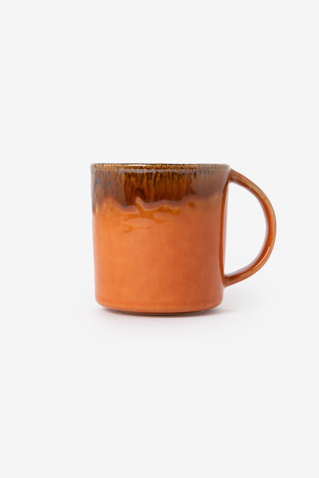 Mugs en céramique avec anse - orange