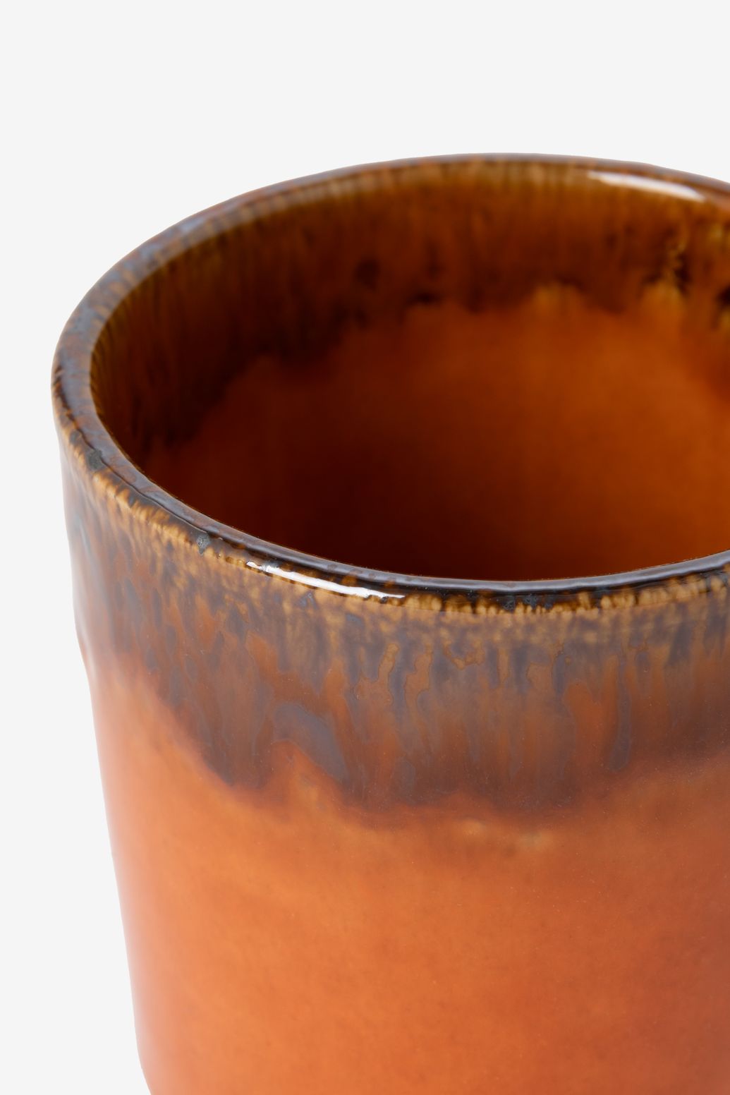 Keramik-Tasse - orange