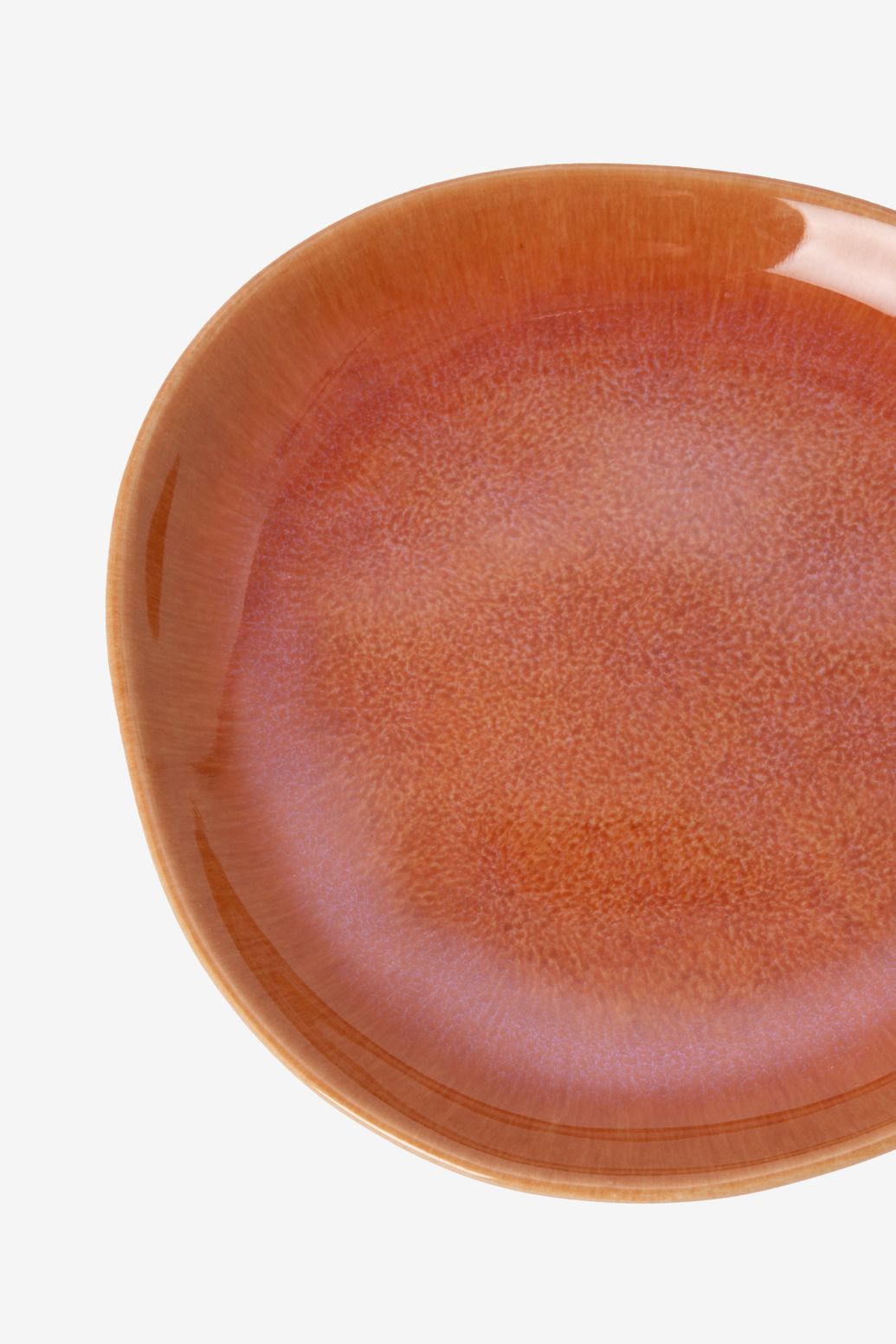 Dessertteller Glaze - orange