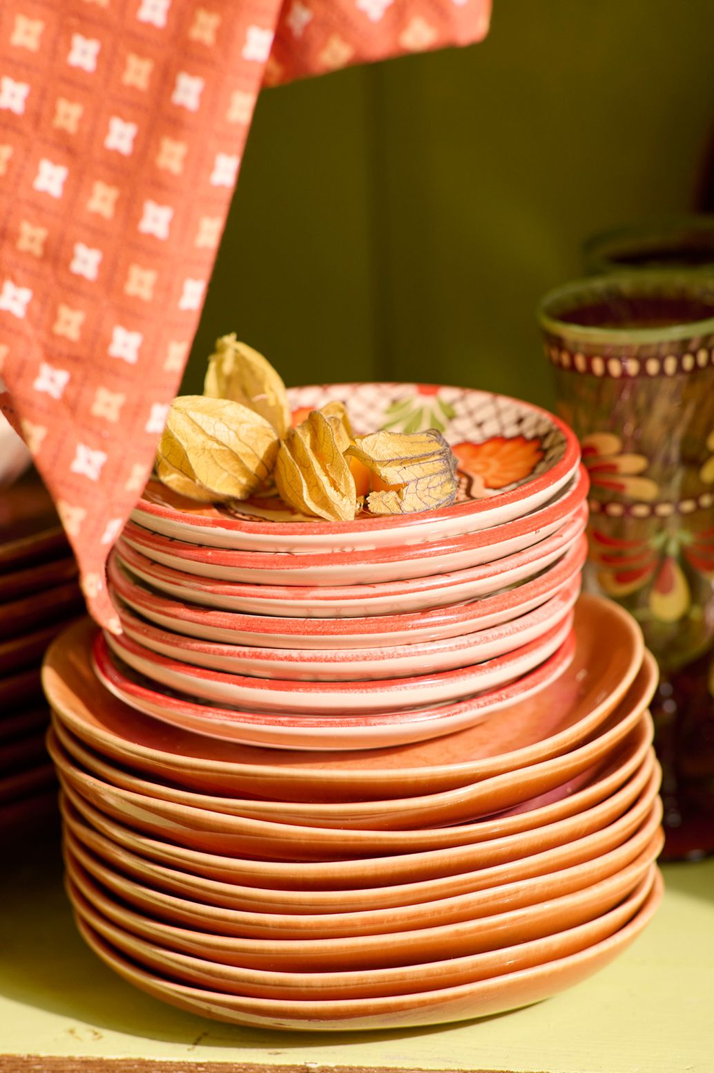 Dessertteller Glaze - orange