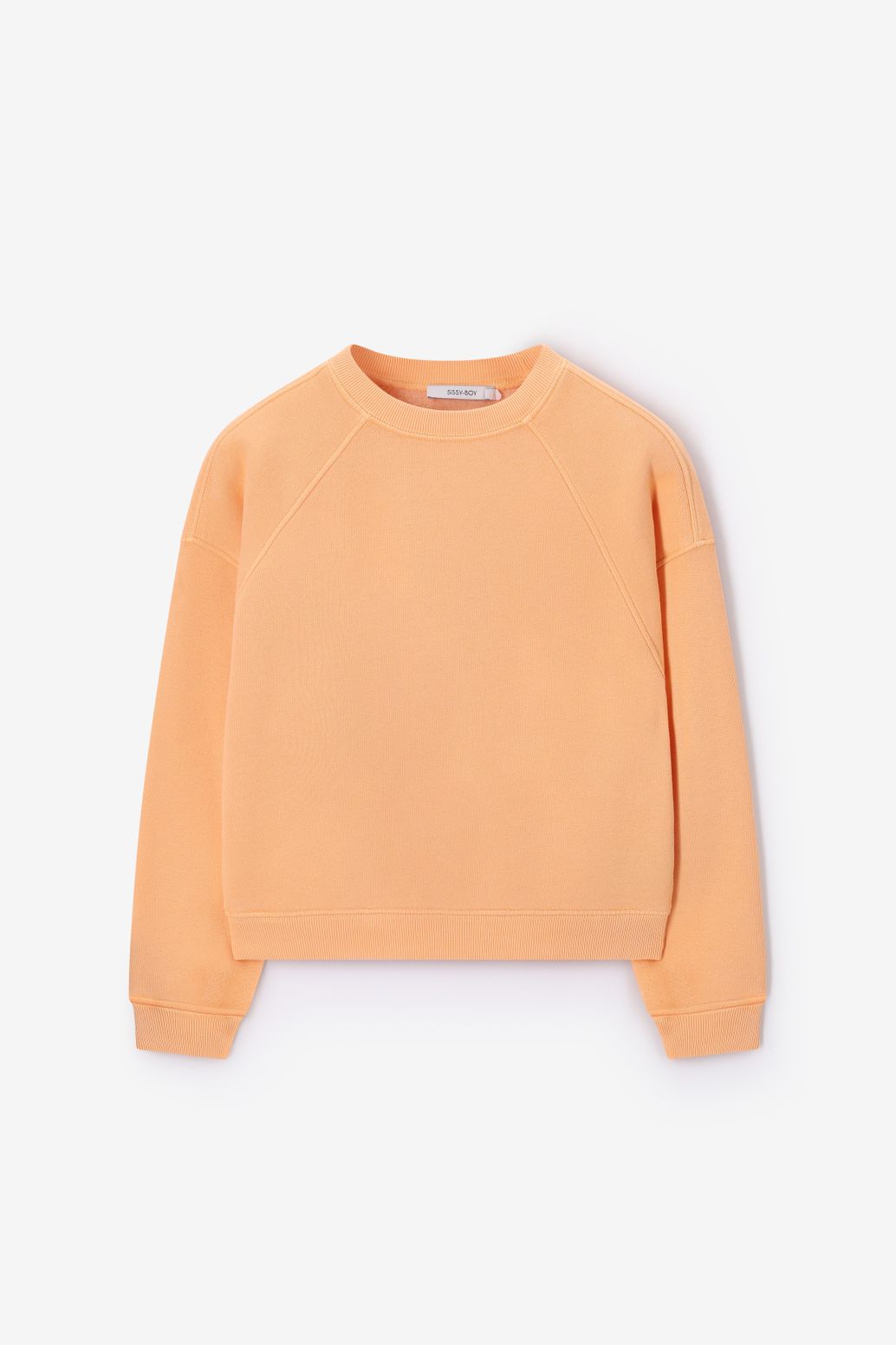 Sweat ample - orange clair