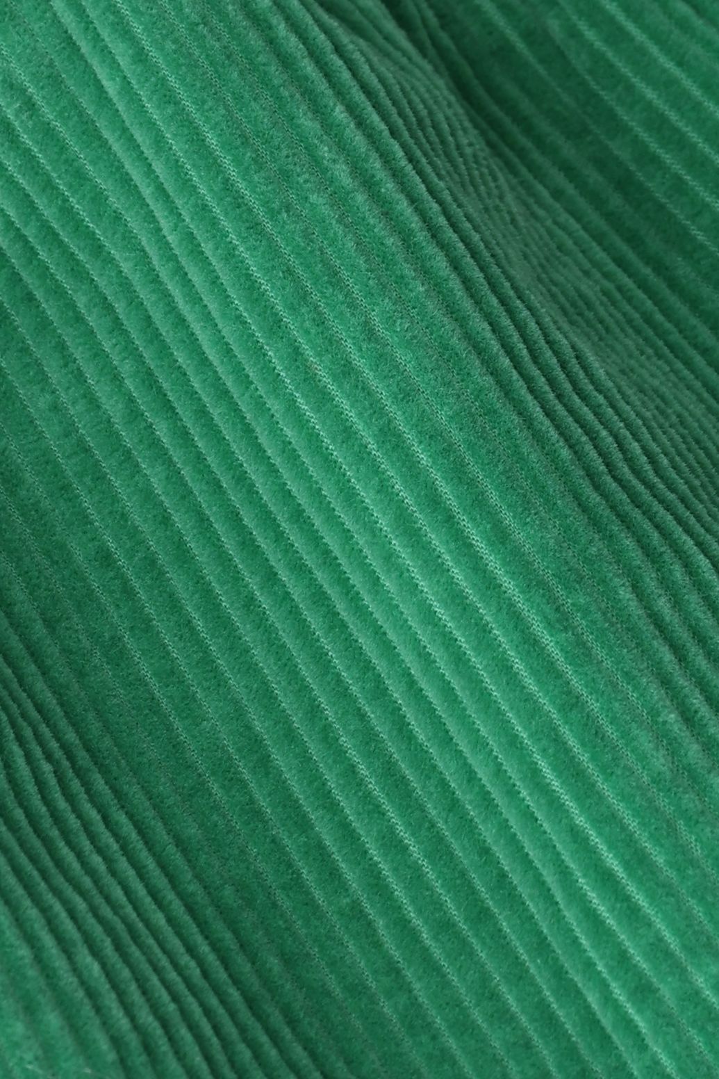 Groene corduroy rok