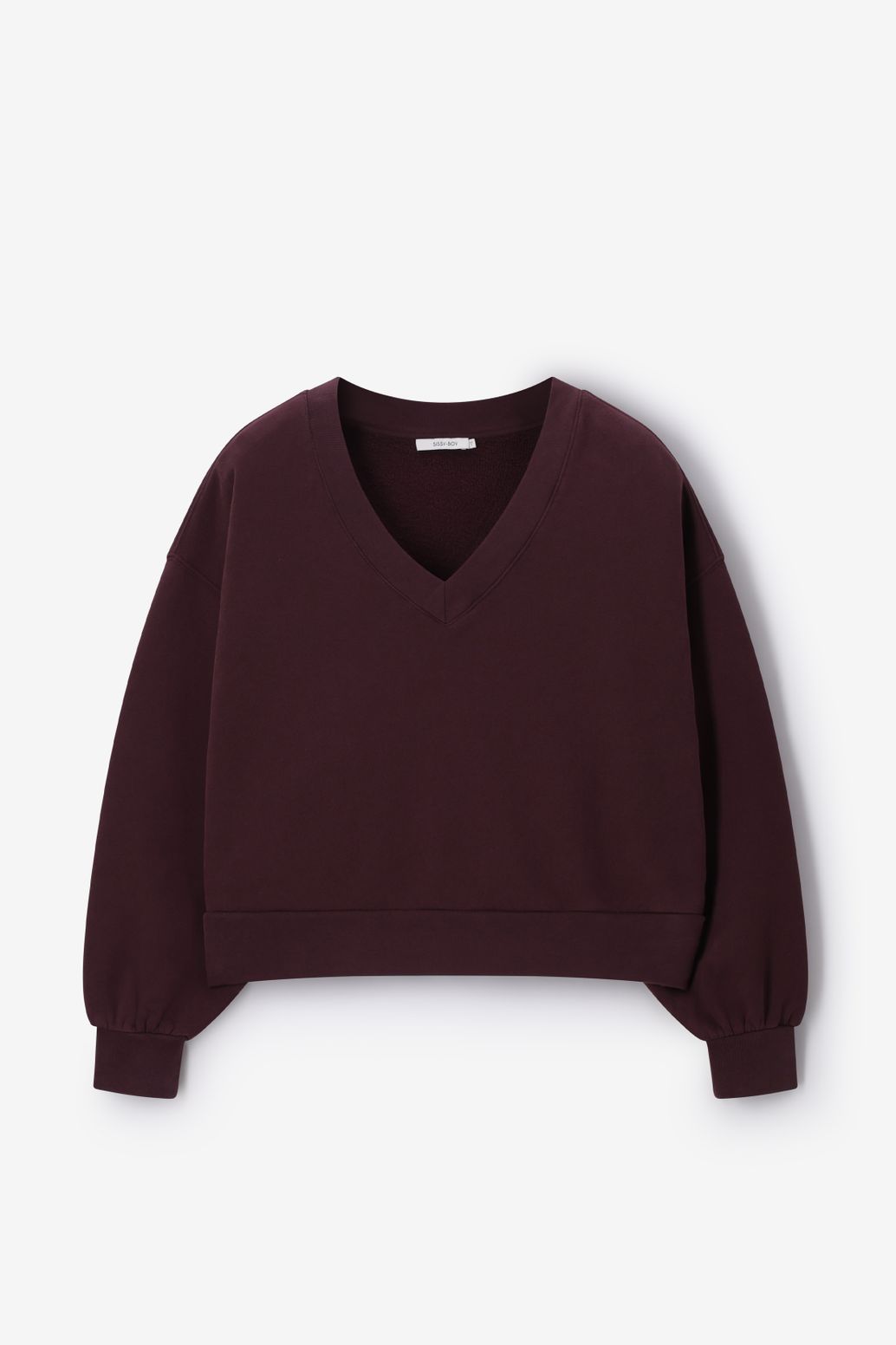 Sweat ample - marron foncé