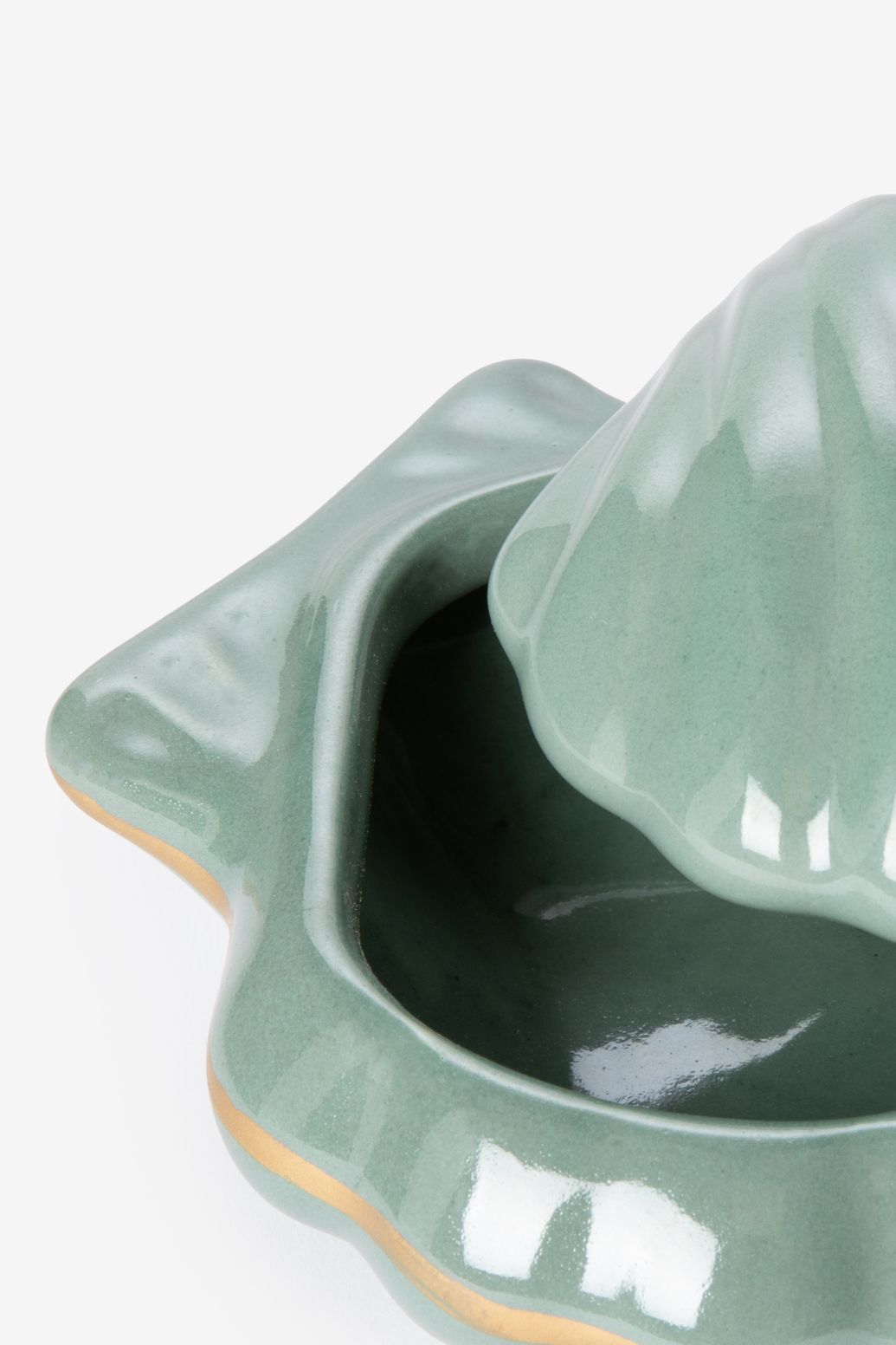 Petite boîte coquillage - vert