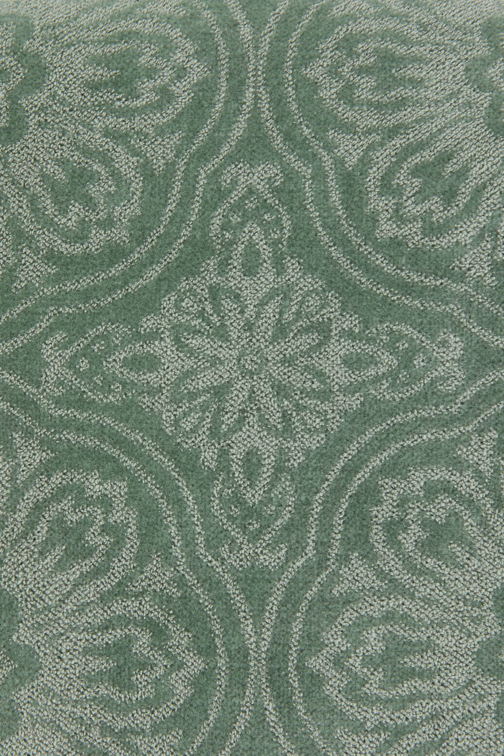 Groene velvet make-up tas