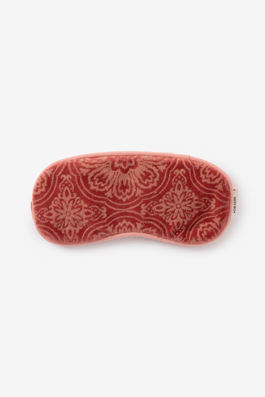 Roze velvet oogmasker