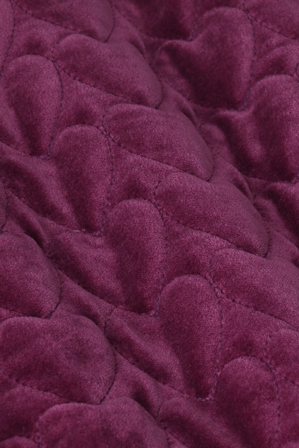 Donkerpaars velvet bomber jack