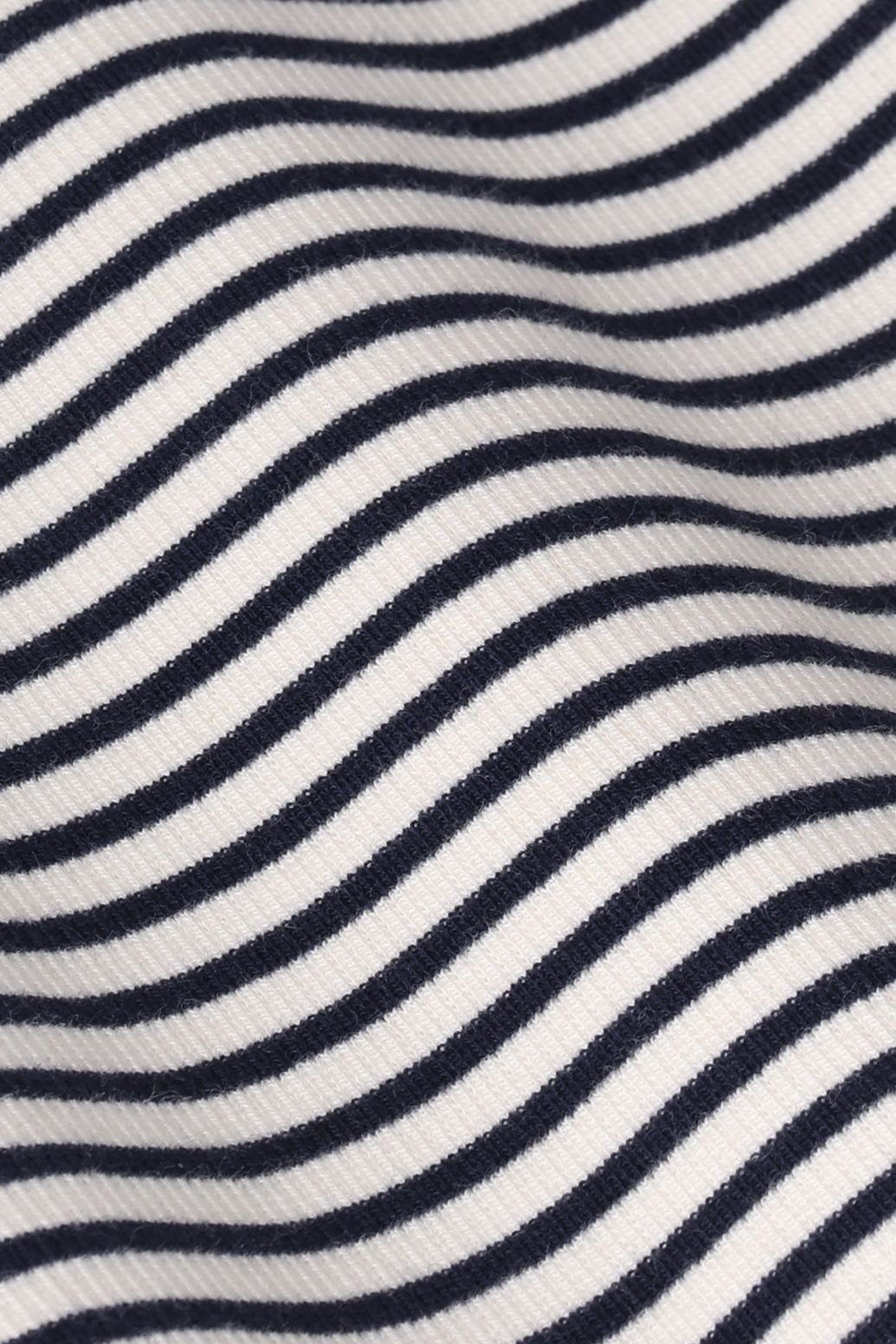 Gestreiftes Langarmshirt - dunkelblau