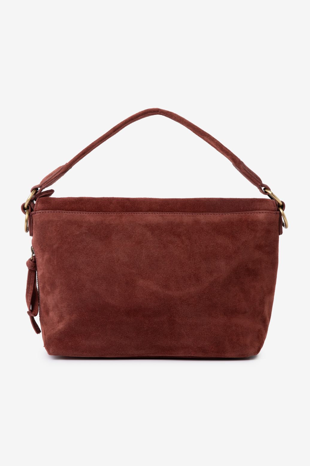 Donkerrode crossbody tas