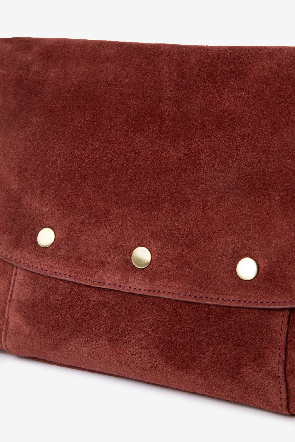 Donkerrode crossbody tas