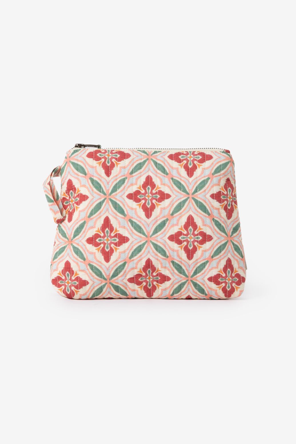 Multicolour quilted Serene make-up tas