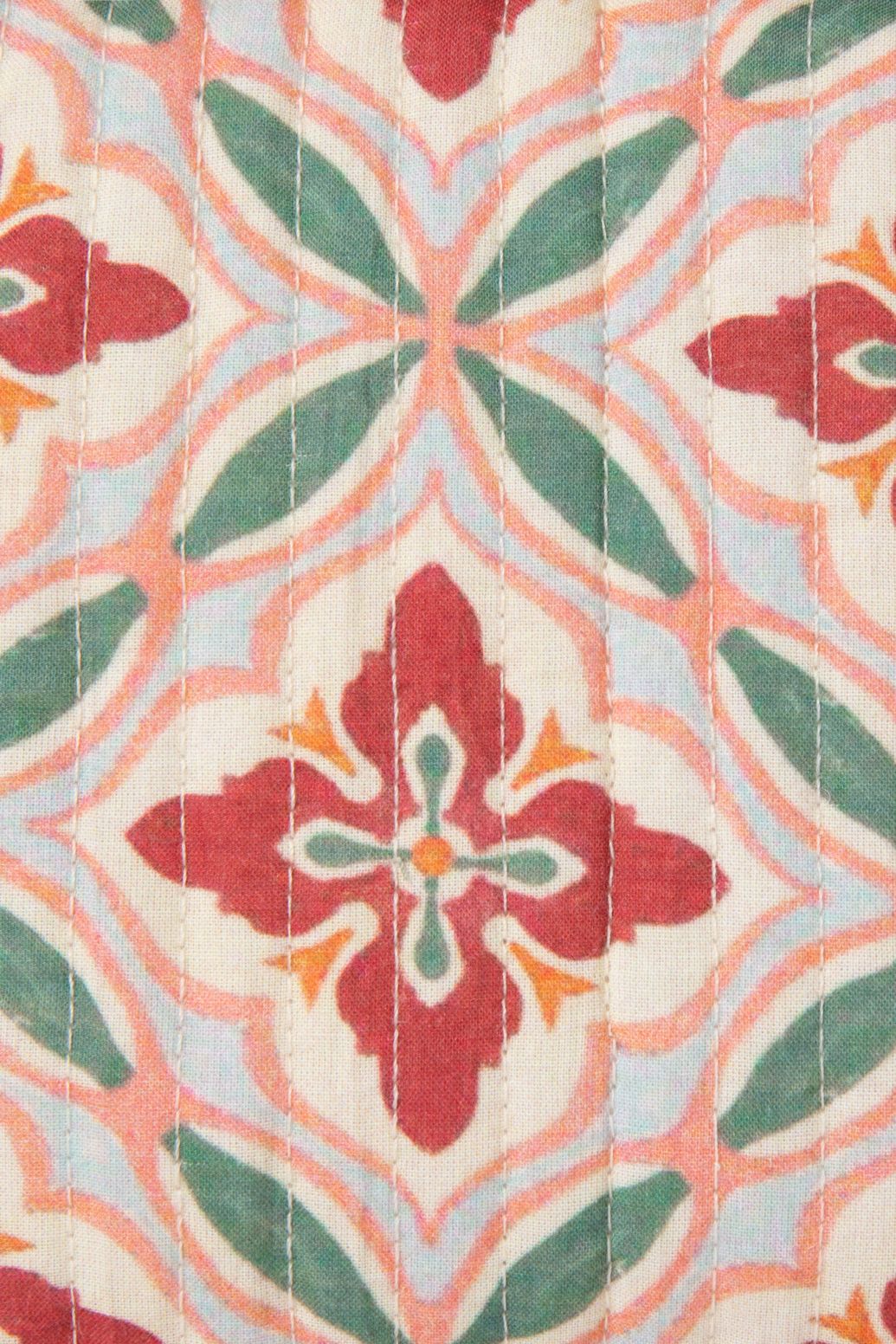 Trousse maquillage Serene matelassée - multicolore