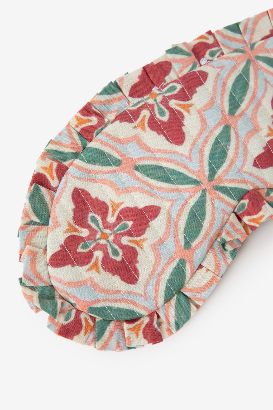 Multicolour quilted Serene oogmasker