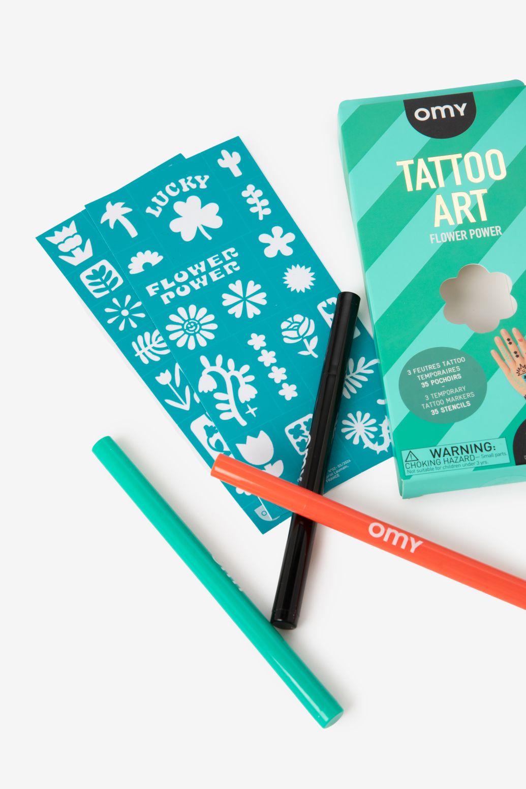 OMY bloemen tattoos