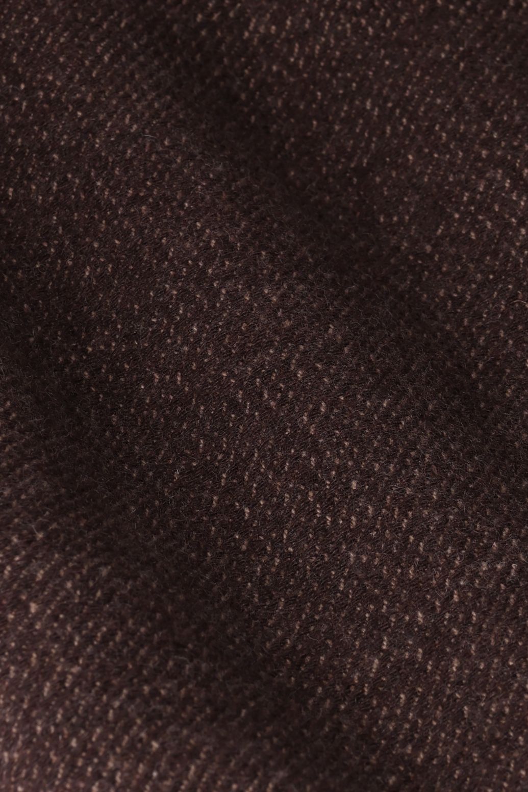 Veste bomber en laine - marron foncé