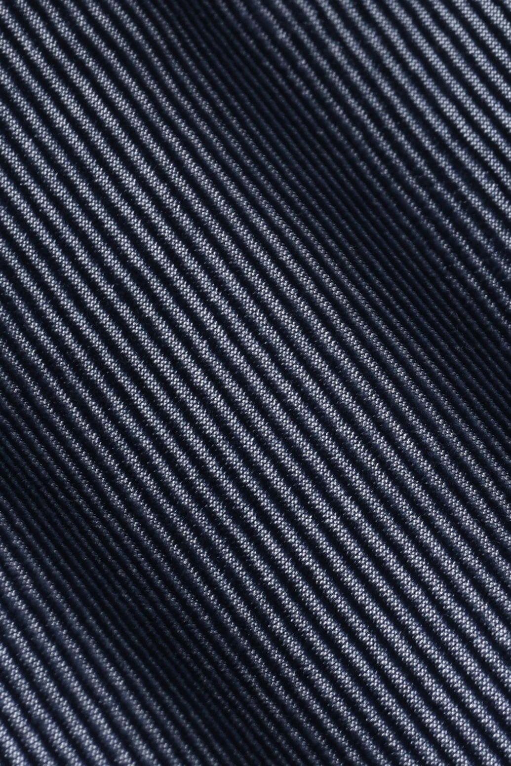 Blauwe loose fit corduroy broek