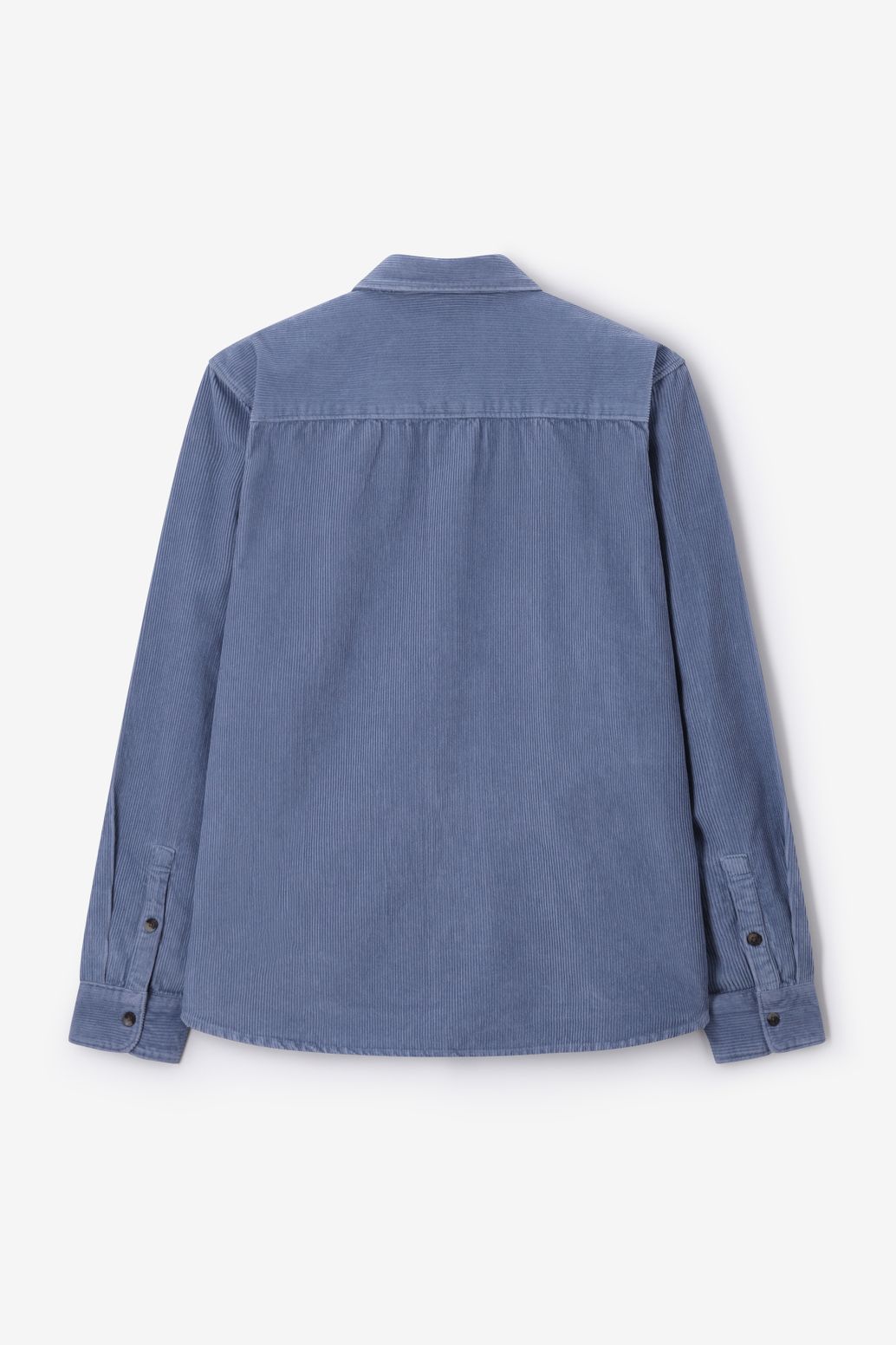 Chemise en velours côtelé - bleu