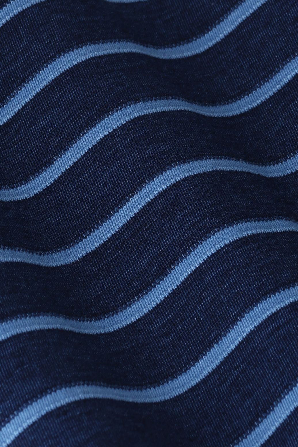 T-shirt rayé - bleu