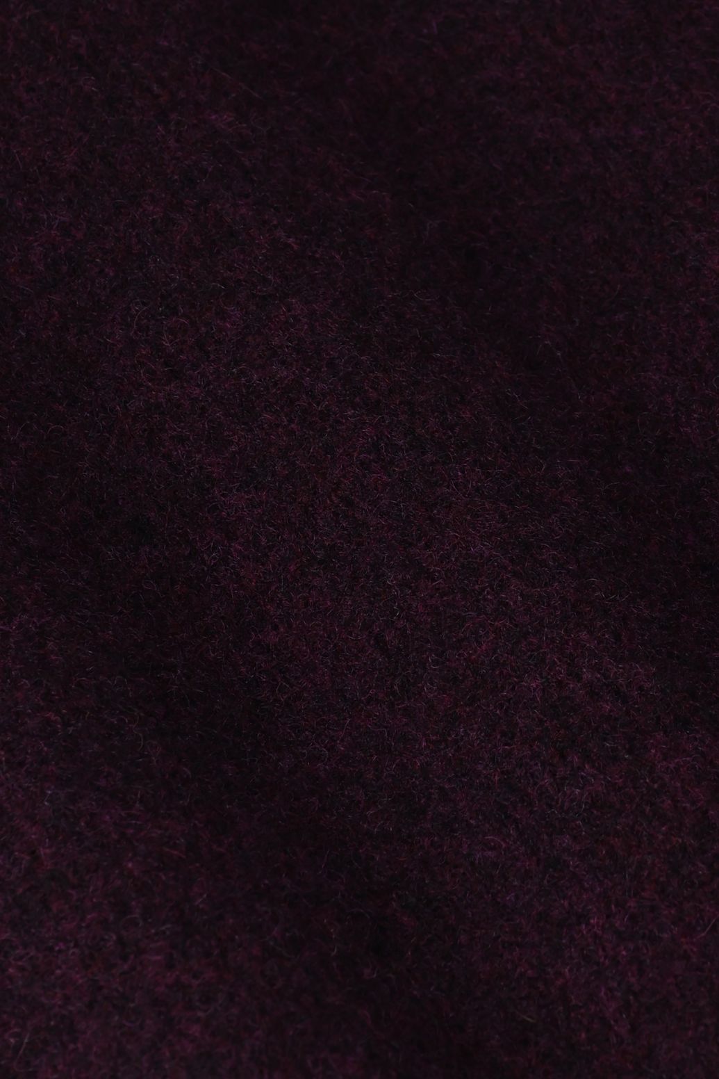 Donkerrode wollen melange trui