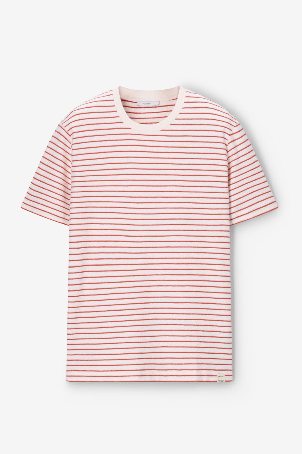 Gestreiftes T-Shirt - orange