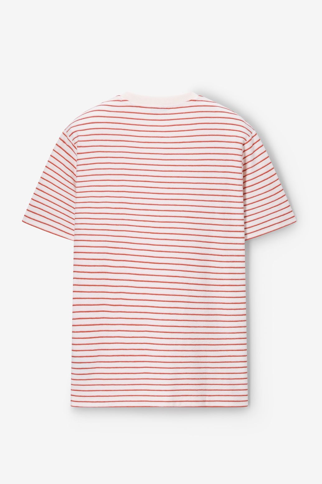 Gestreiftes T-Shirt - orange