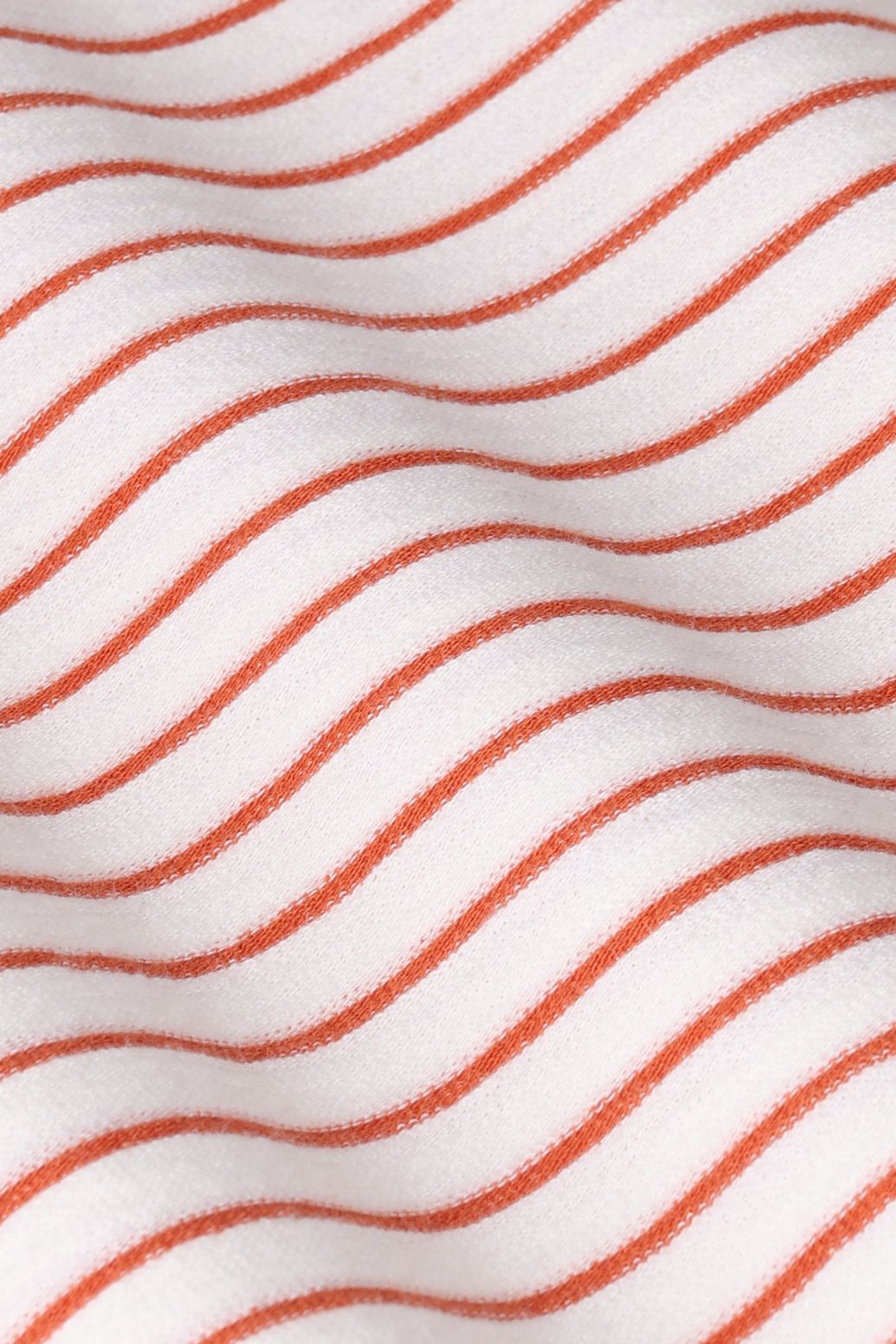Gestreiftes T-Shirt - orange