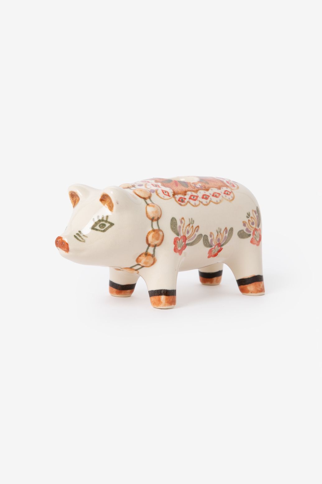 Bougeoir cochon - multicolore