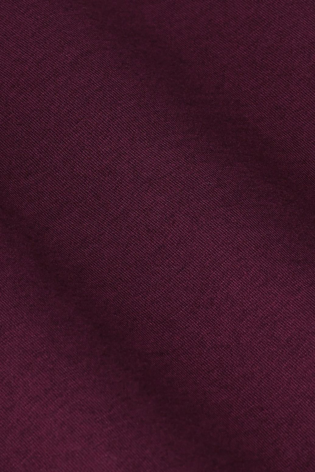Donkerrood wol T-shirt