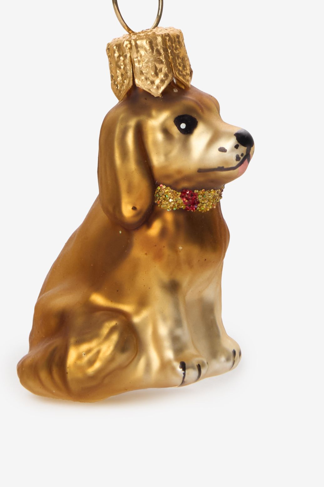 Lichtbruin ornament hond