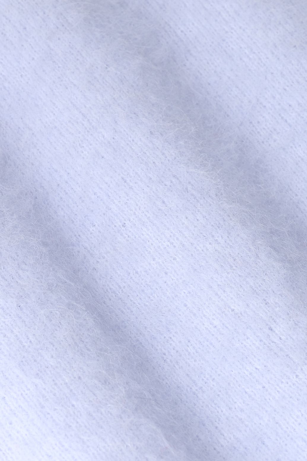 Pull doux avec col - bleu clair