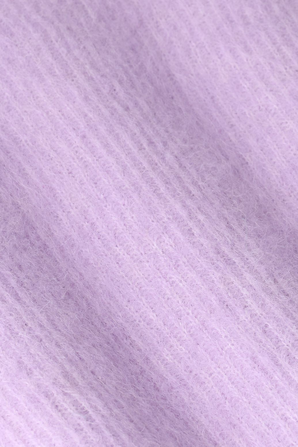 Pull avec fermeture éclair - violet clair